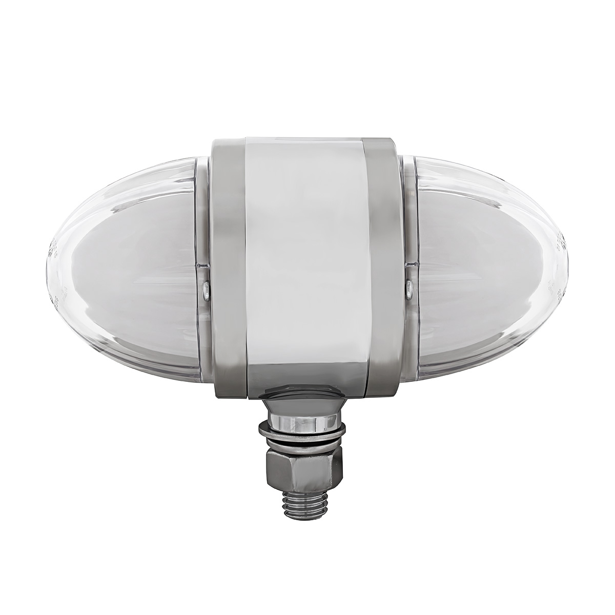 18 LED Dual Function GloLight Double Face Light - Amber & Red LED/Clear Lens - Thumbnail 3