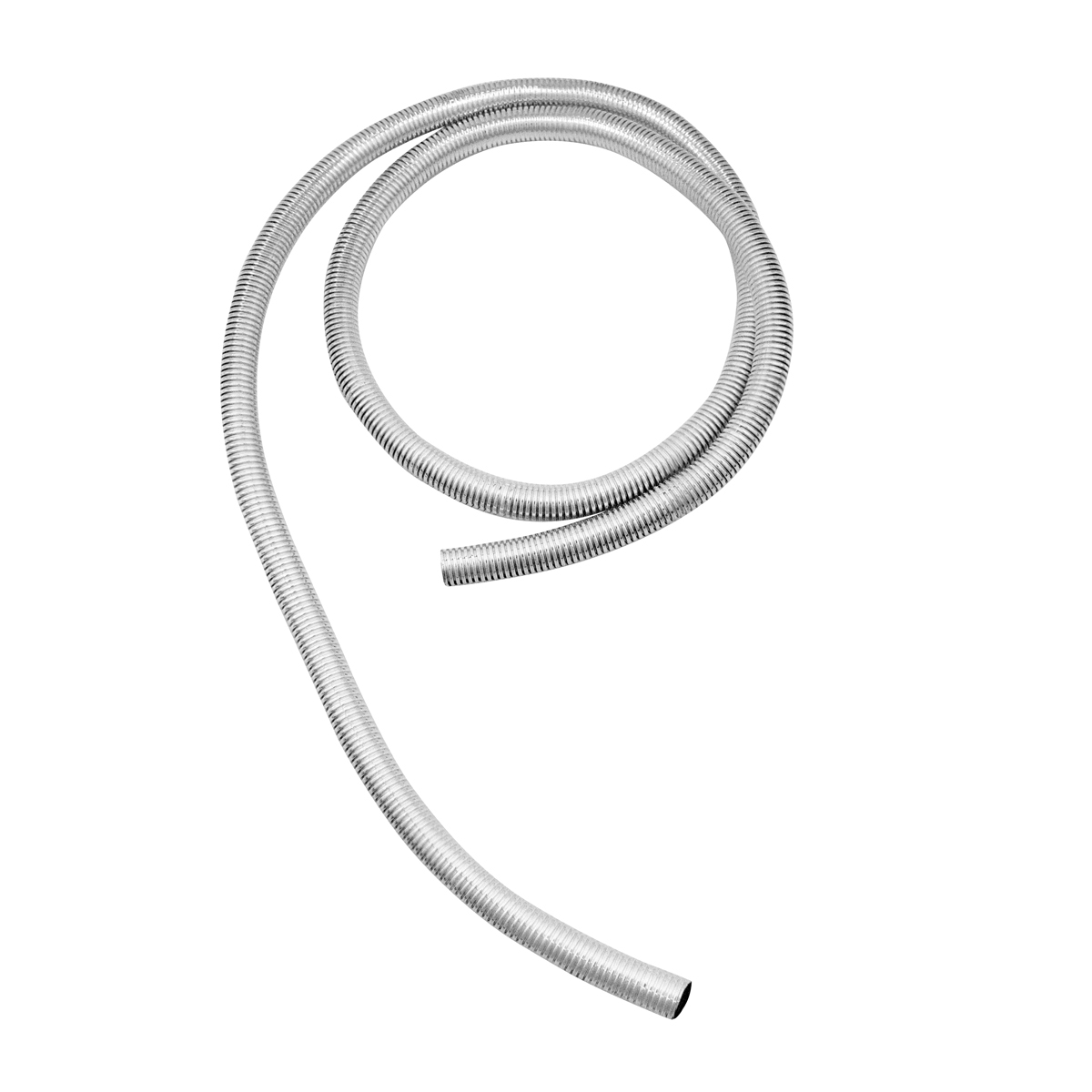 72" Long Chrome Wire Loom - 5/8" Diameter - Thumbnail 2