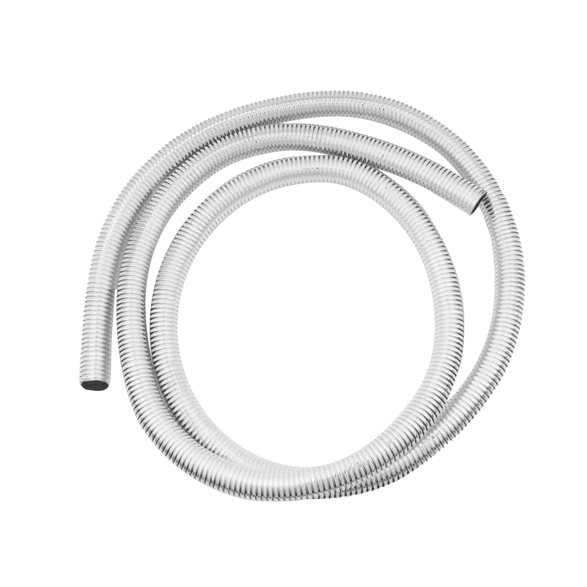 72" Long Chrome Wire Loom - 5/8" Diameter - Thumbnail 4