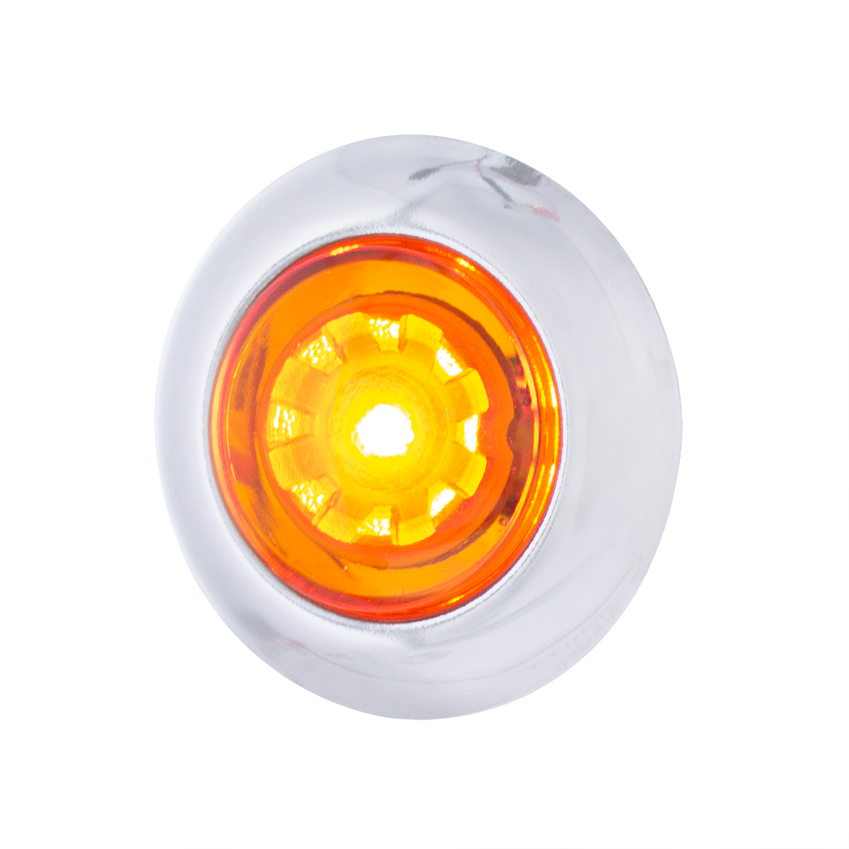 LED Dual Function ArcBlast 3/4" Mini Light (Clearance/Marker) - Amber LED/Amber Lens - Thumbnail 4