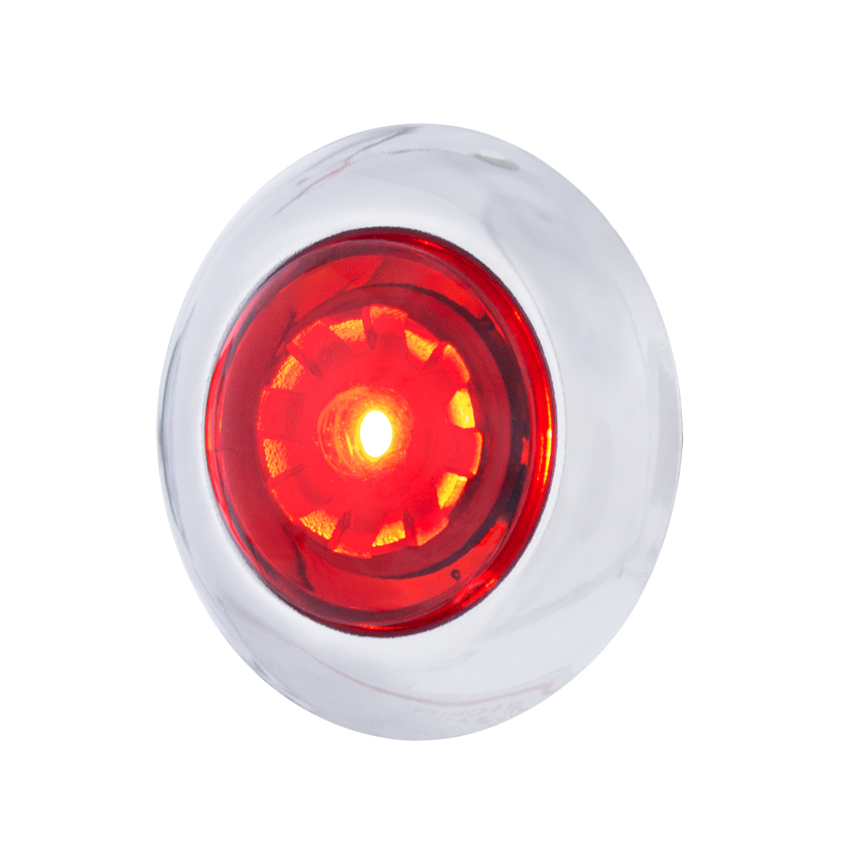LED Dual Function ArcBlast 3/4" Mini Light (Clearance/Marker) - Red LED/Red Lens - Thumbnail 4