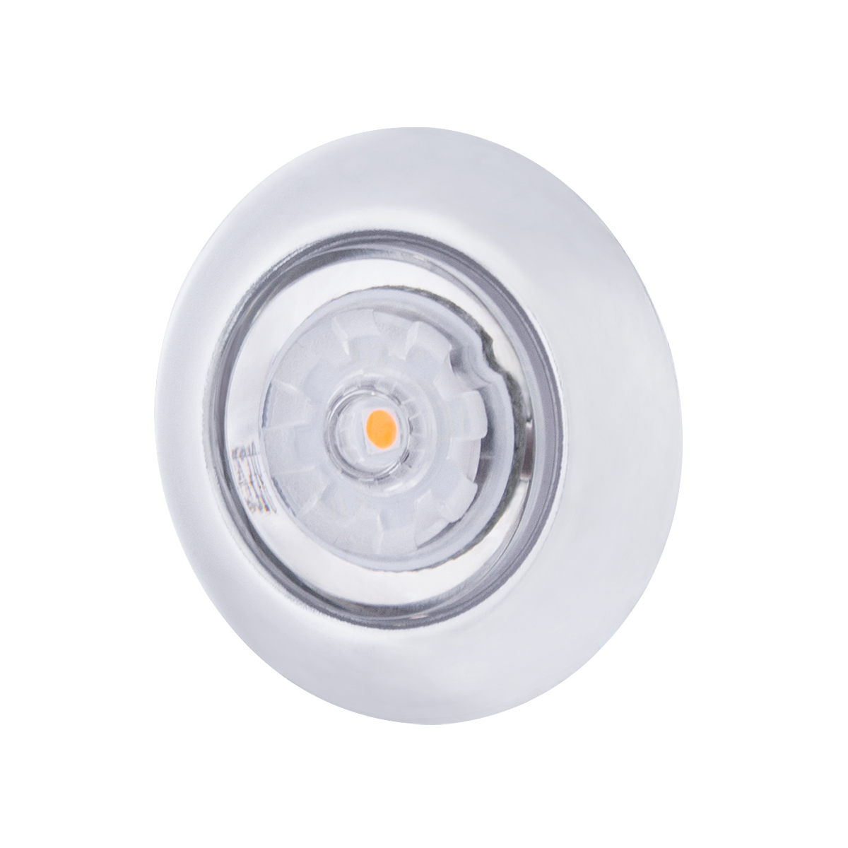 LED Dual Function ArcBlast 3/4" Mini Light (Clearance/Marker) - Amber LED/Clear Lens - Thumbnail 3