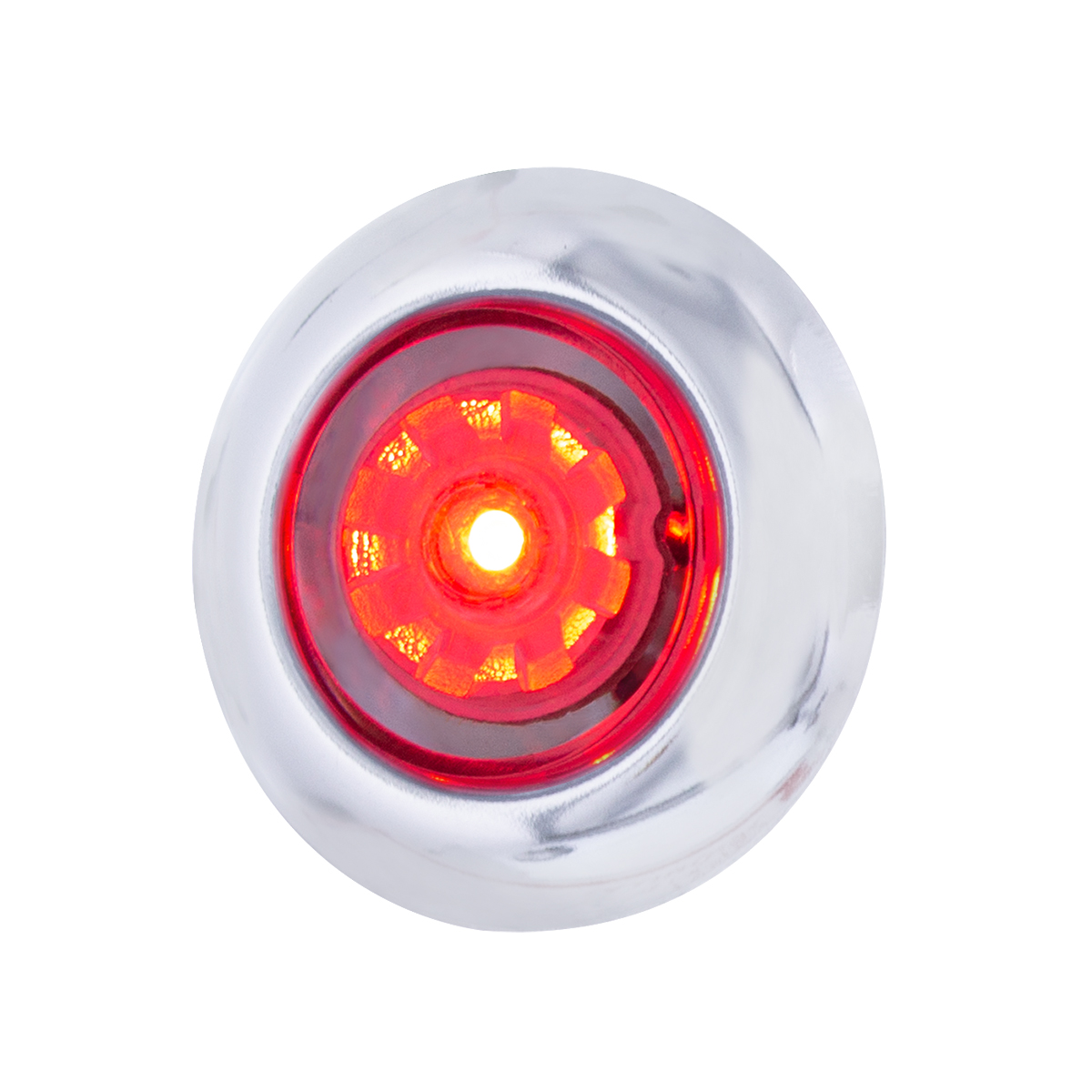 LED Dual Function ArcBlast 3/4" Mini Light (Clearance/Marker) - Red LED/Clear Lens - Thumbnail 4