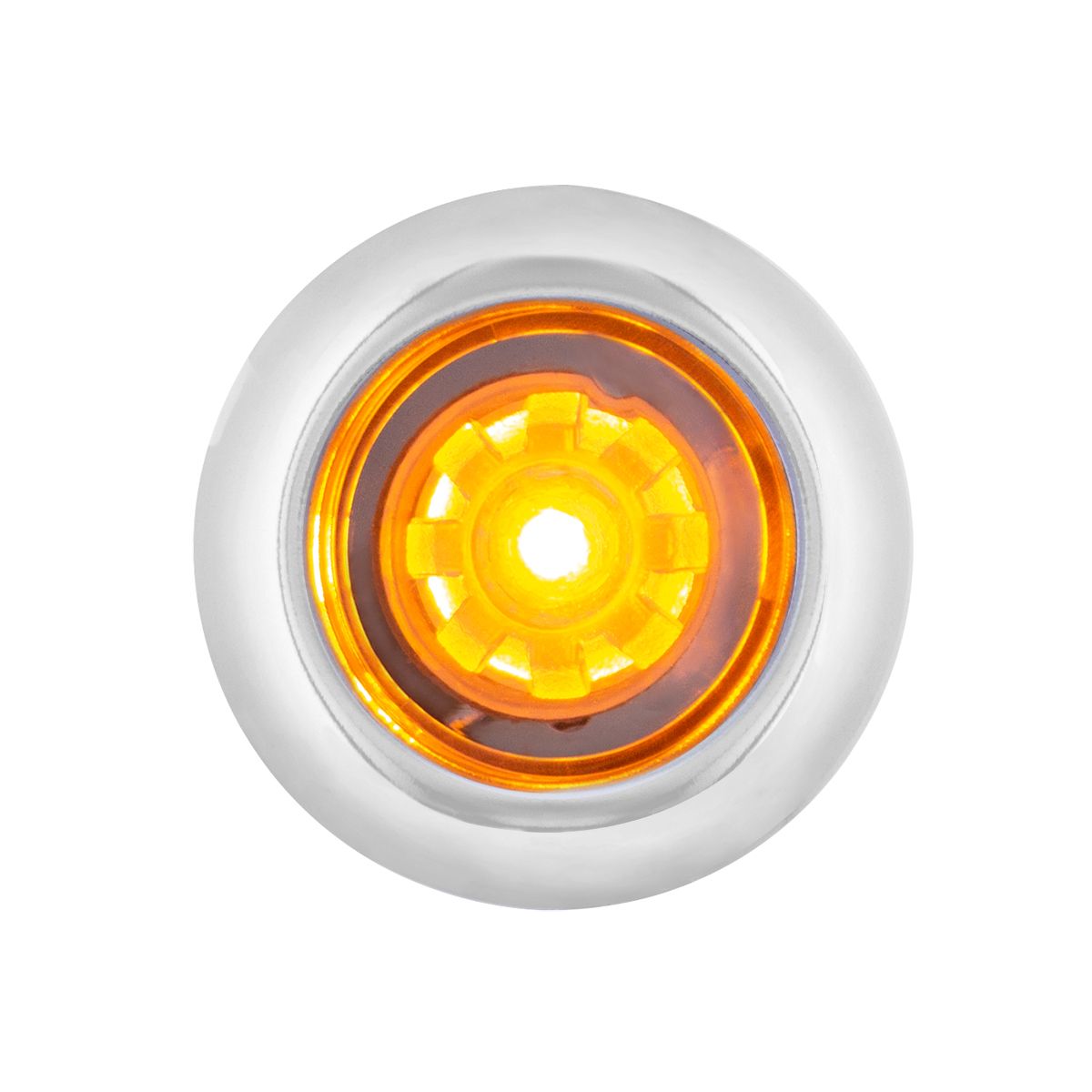 LED Single Function ArcBlast 3/4" Mini Light (Clearance/Marker) - Amber LED/Clear Lens