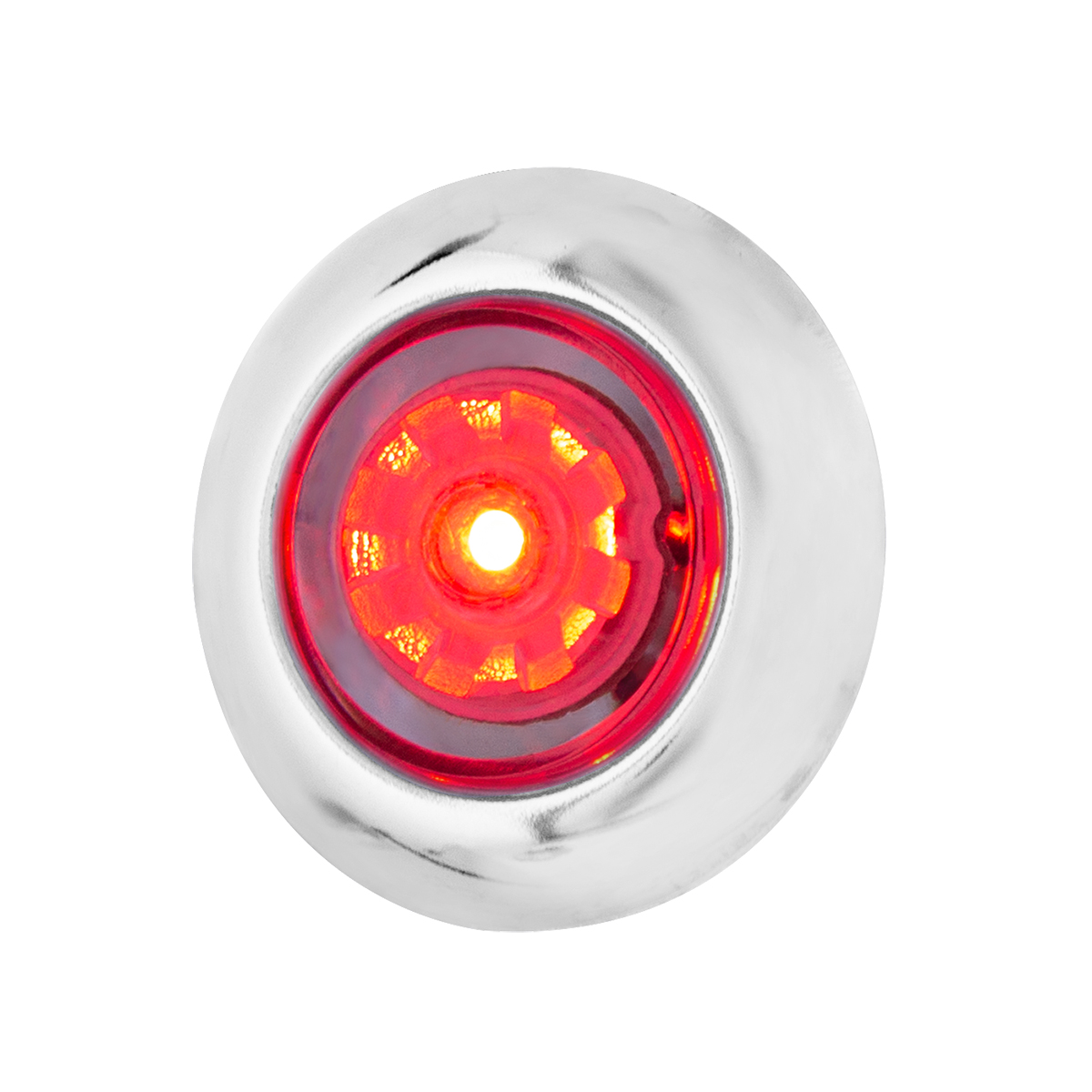 LED Single Function ArcBlast 3/4" Mini Light (Clearance/Marker) - Red LED/Clear Lens - Thumbnail 3