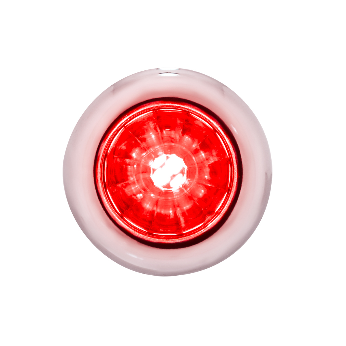 4 LED Dual Function 3/4" Mini Watermelon Light (Clearance/Marker) - Red LED/Red Lens - Thumbnail 13