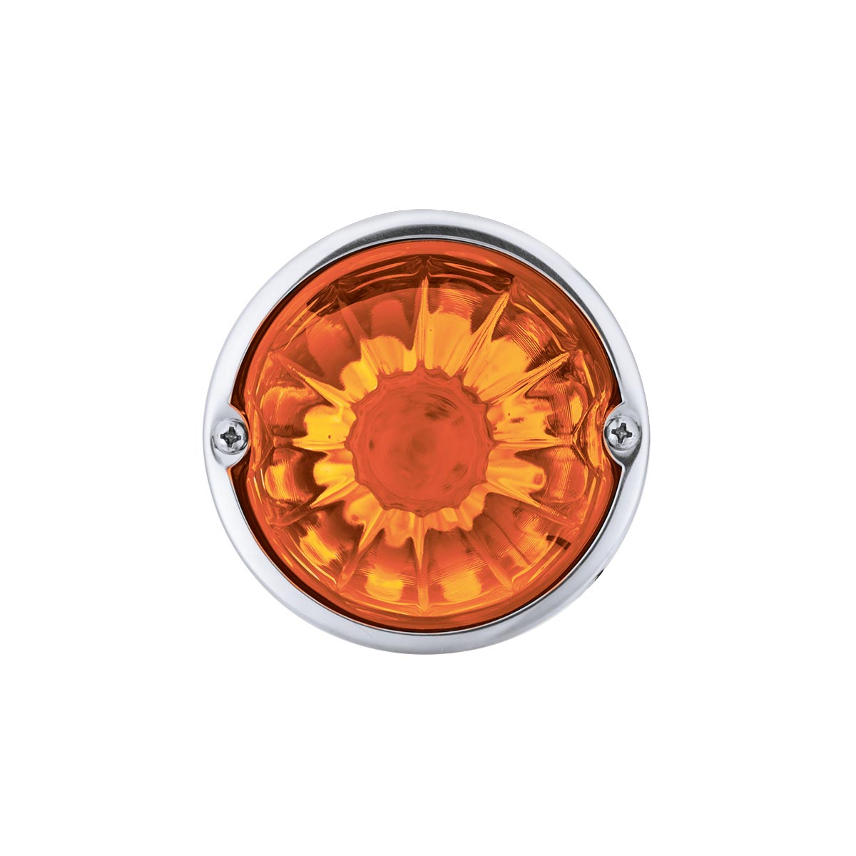 Glass Watermelon Light Kit With LED Light-Amber LED/Amber Lens - Thumbnail 4