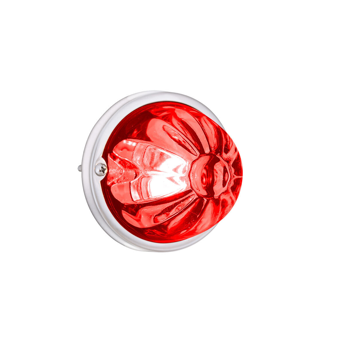 Glass Watermelon Light Kit With 2 LED Light-Red LED/Red Lens - Thumbnail 10