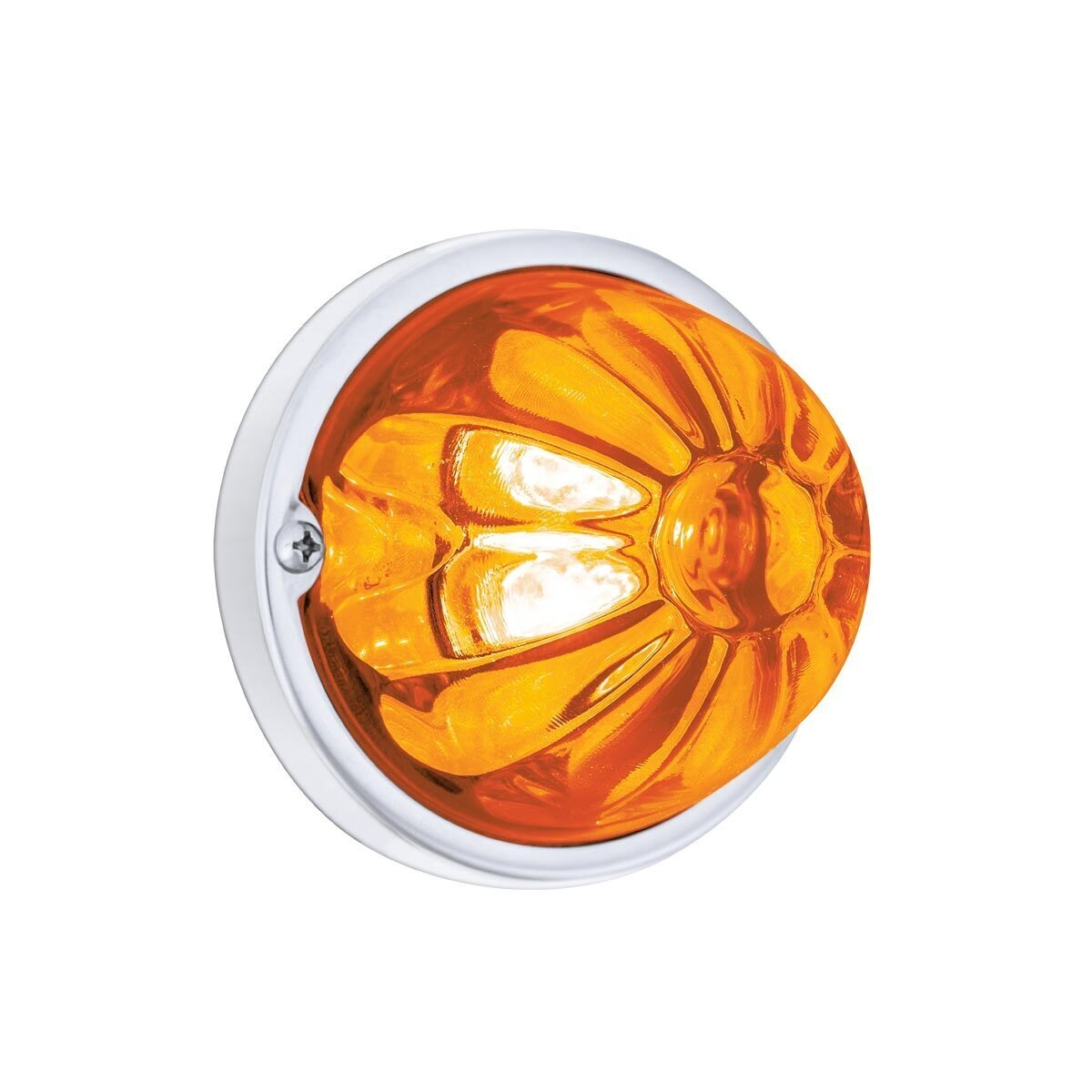 Glass Watermelon Light Kit With 4 LED Light-Amber LED/Amber Lens - Thumbnail 10