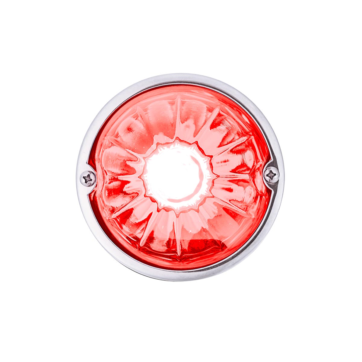 Glass Watermelon Light Kit With 4 LED Light-Red LED/Clear Lens - Thumbnail 3