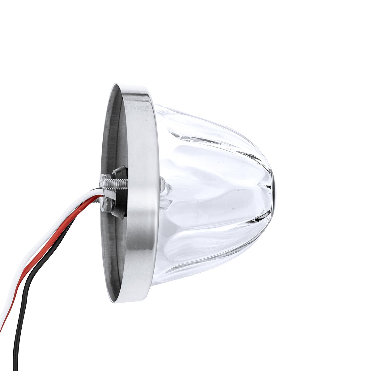 Glass Watermelon Light Kit With 4 LED Light-Red LED/Clear Lens - Thumbnail 5