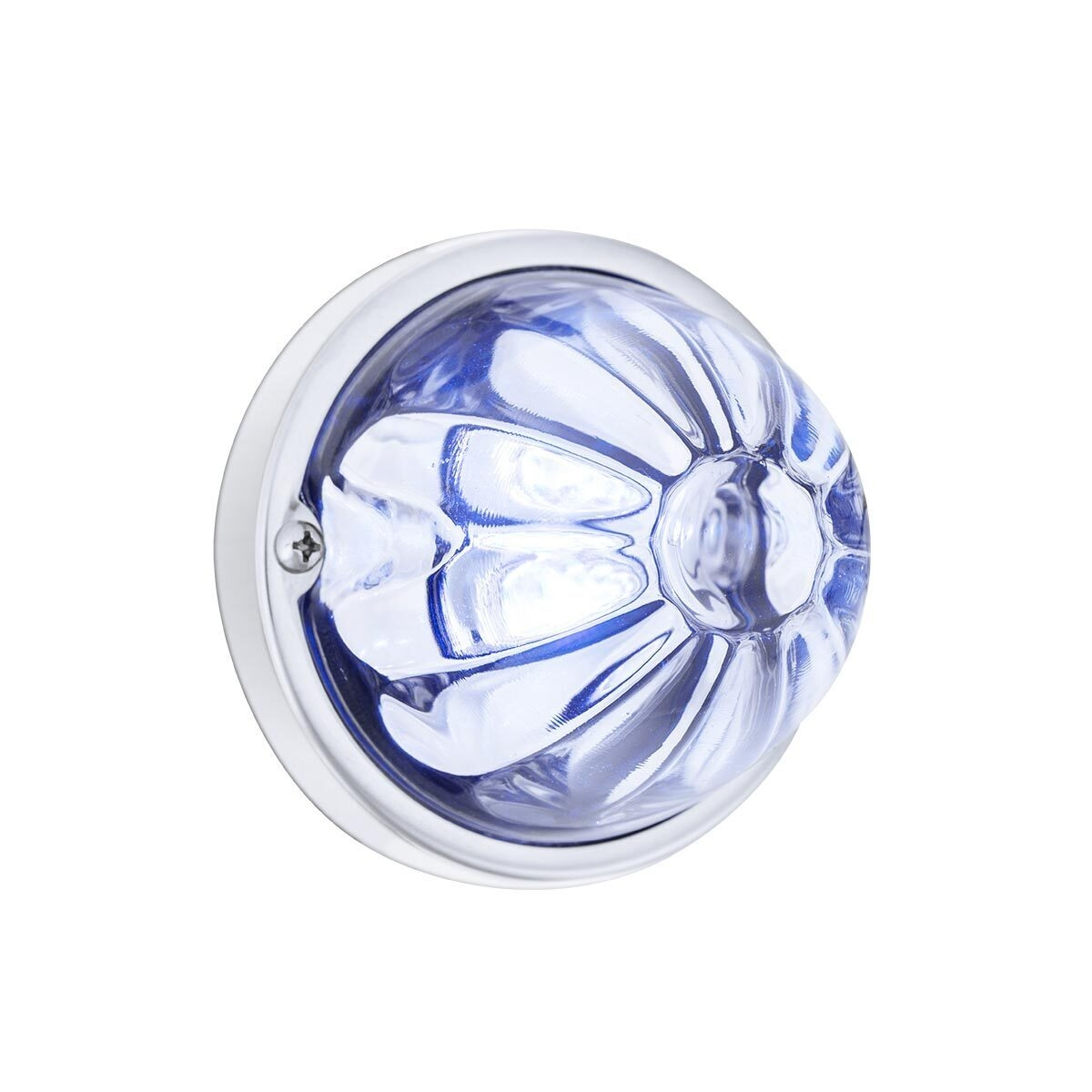 Glass Watermelon Light Kit With 4 LED Light-Blue LED/Clear Lens - Thumbnail 10