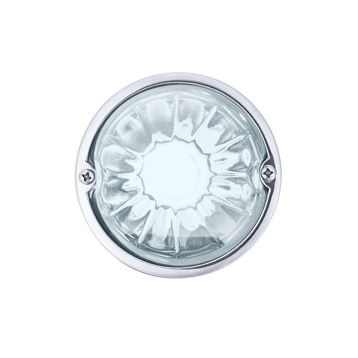 Glass Watermelon Light Kit With 4 LED Light-White LED/Clear Lens - Thumbnail 3