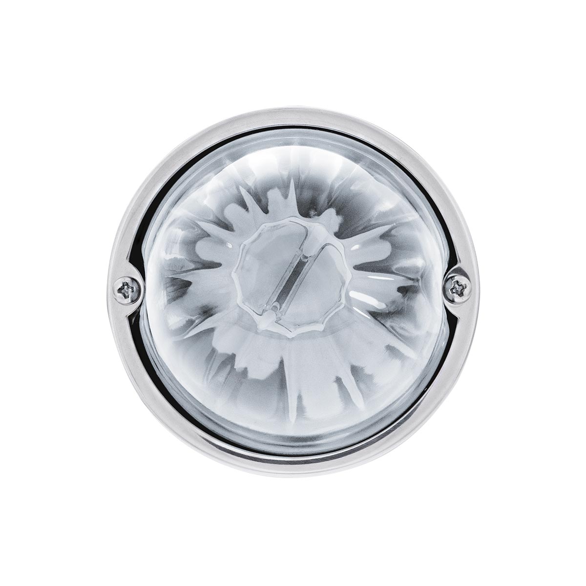 UltraBurst Glass Watermelon Light Flush Mount Kit-Red LED/Clear Lens - Thumbnail 4