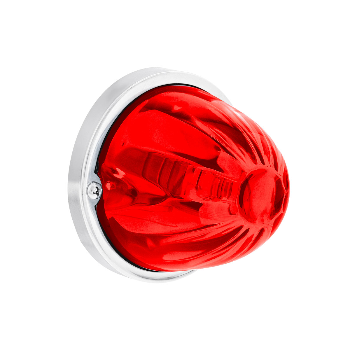 UltraBurst Glass Watermelon Light Flush Mount Kit-Red LED/Red Lens - Thumbnail 2