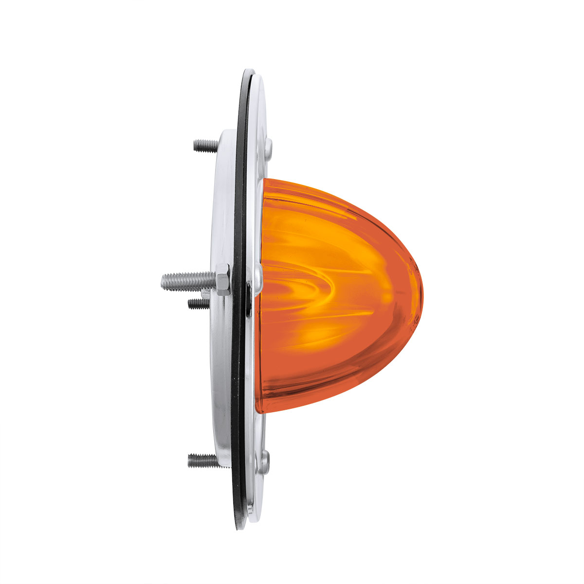 9 LED Dual Function GloLight Watermelon Sleeper Bunk Kit With 304 Stainless Steel Bezel-Amber LED/Amber Lens - Thumbnail 7