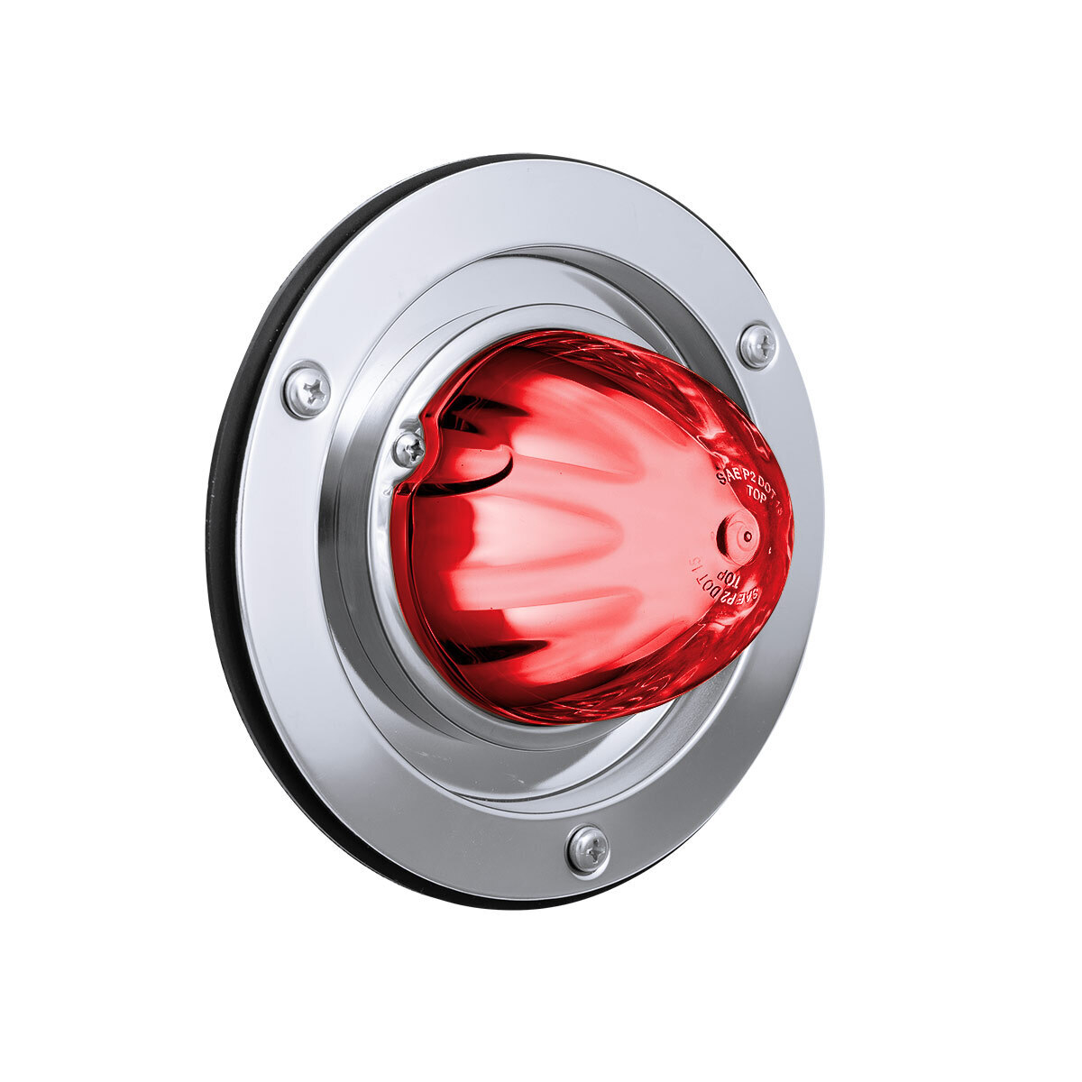 9 LED Dual Function GloLight Watermelon Sleeper Bunk Kit With 304 Stainless Steel Bezel-Red LED/Red Lens - Thumbnail 14