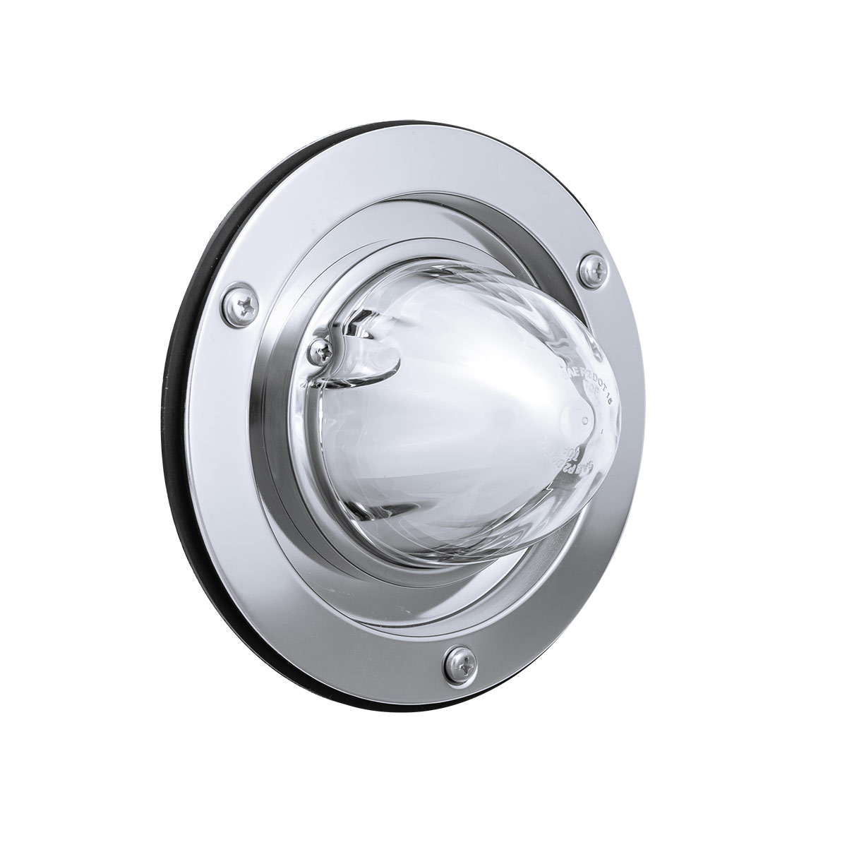 9 LED Dual Function GloLight Watermelon Sleeper Bunk Kit With 304 Stainless Steel Bezel-Red LED/Clear Lens - Thumbnail 3