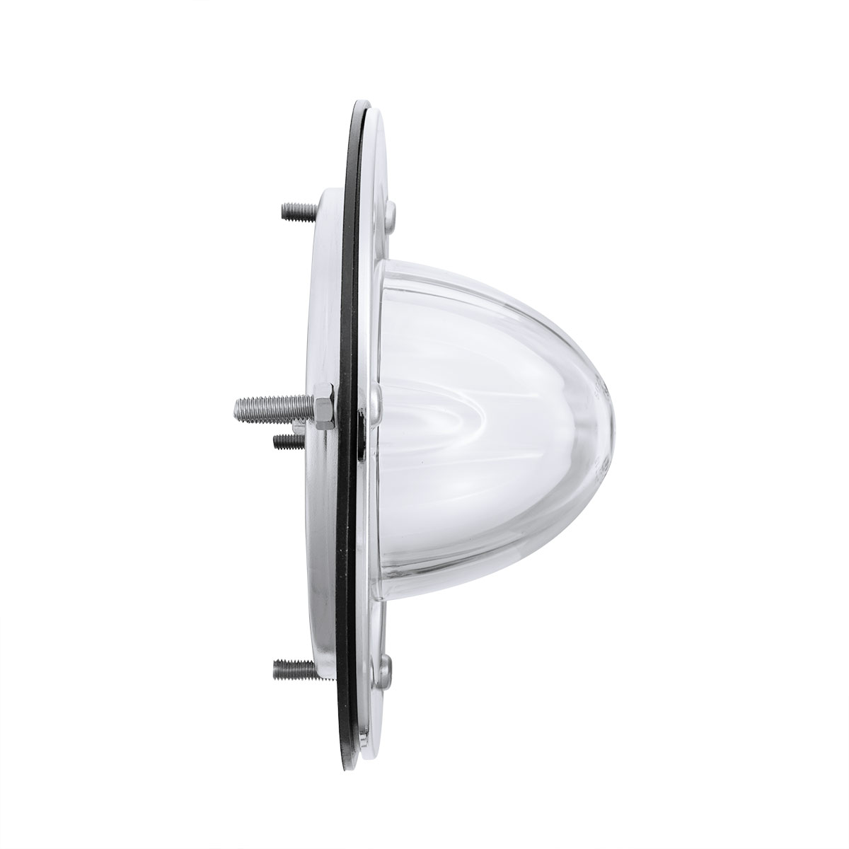 9 LED Dual Function GloLight Watermelon Sleeper Bunk Kit With 304 Stainless Steel Bezel-Red LED/Clear Lens - Thumbnail 7