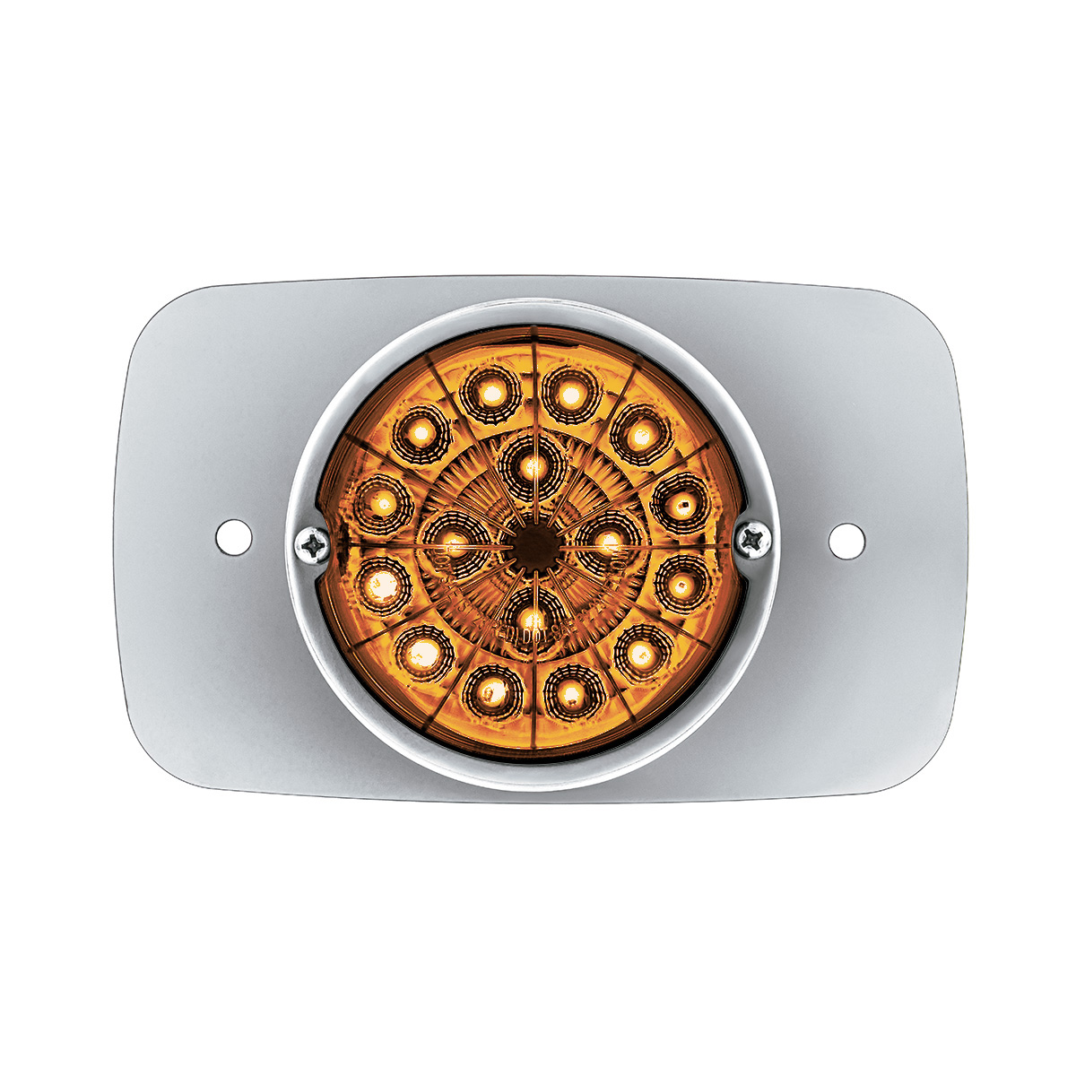 304 SS Turn Signal Light Kit W/ 17 LED Double Fury Watermelon For 2008-2017 FL Cascadia-Amber & Green LED - Thumbnail 6