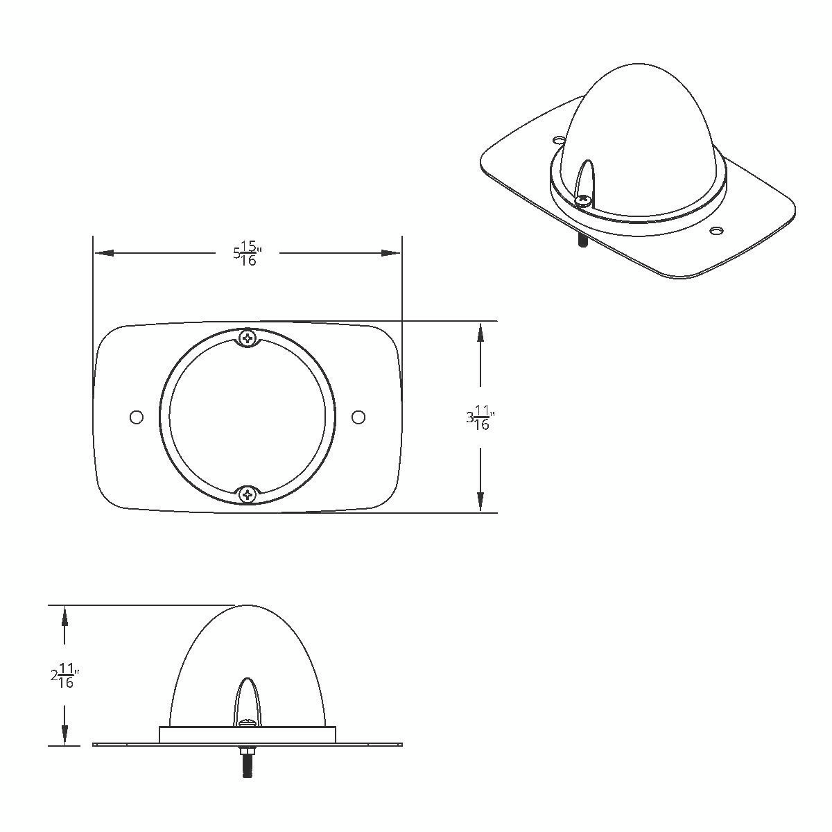 304 SS Turn Signal Light Kit W/ 17 LED Double Fury Watermelon For 2008-2017 FL Cascadia-Amber & White LED - Thumbnail 13