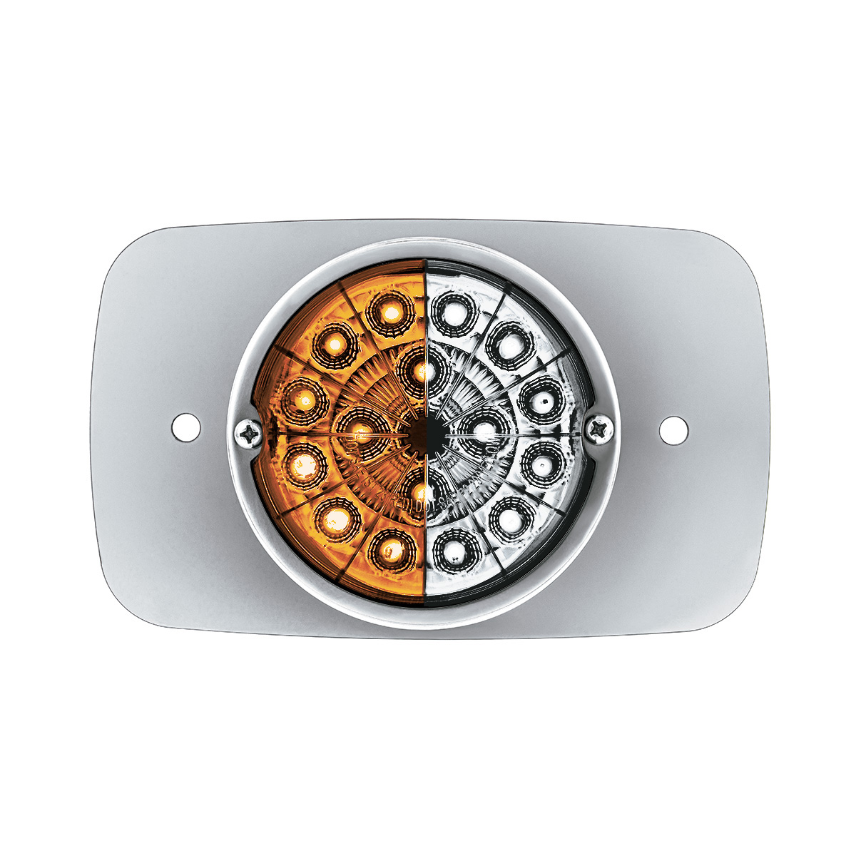 304 SS Turn Signal Light Kit W/ 17 LED Double Fury Watermelon For 2008-2017 FL Cascadia-Amber & White LED - Thumbnail 5