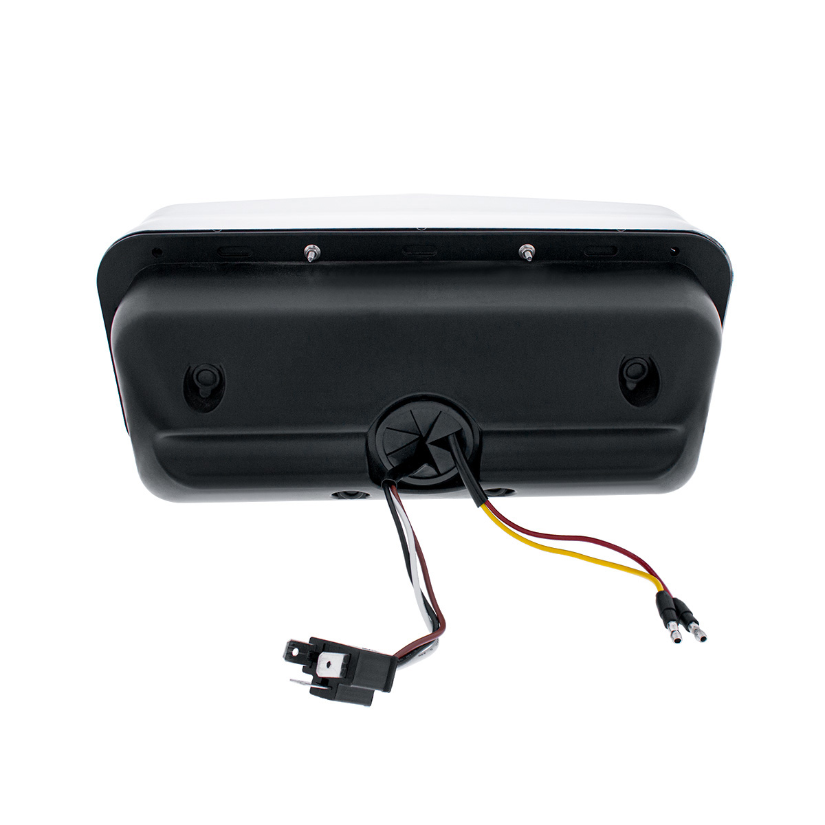 High Power Chrome LED Headlight With Turn Signal And Position Light-Driver - Thumbnail 6