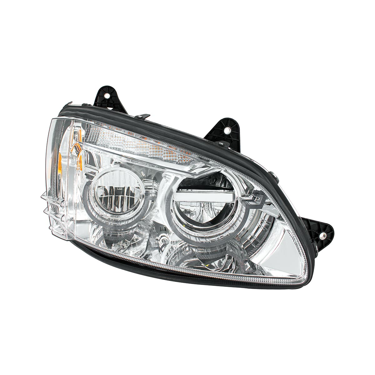 Chrome Full LED Headlight For 2008-2017 Kenworth T660-Passenger - Thumbnail 4