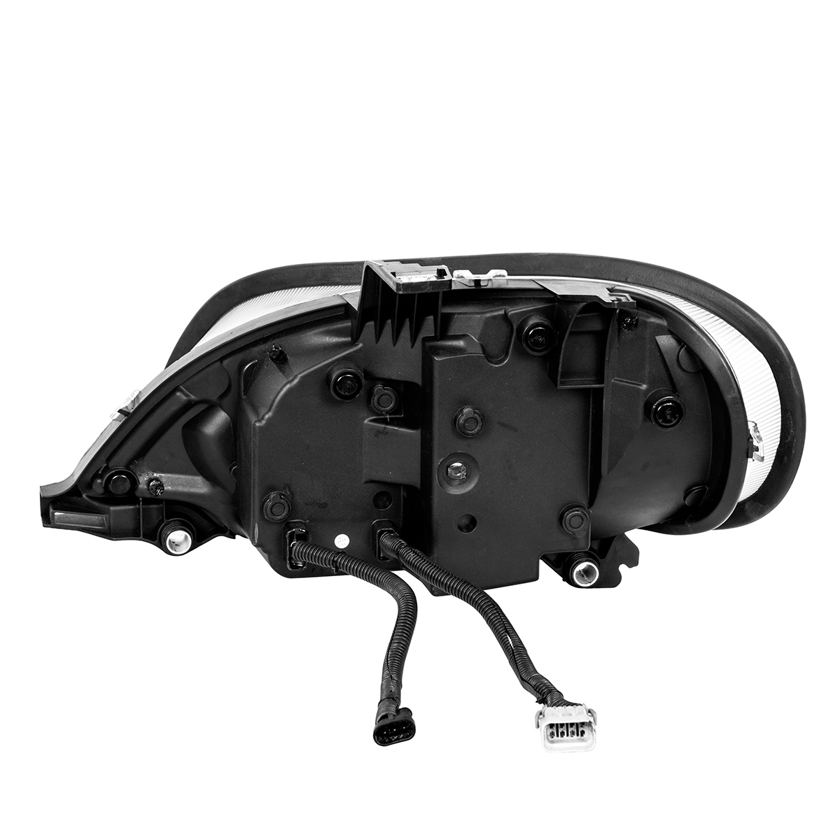 Black LED Projection Headlight Assembly For 2003-2024 Freightliner M2- Passenger - Thumbnail 5