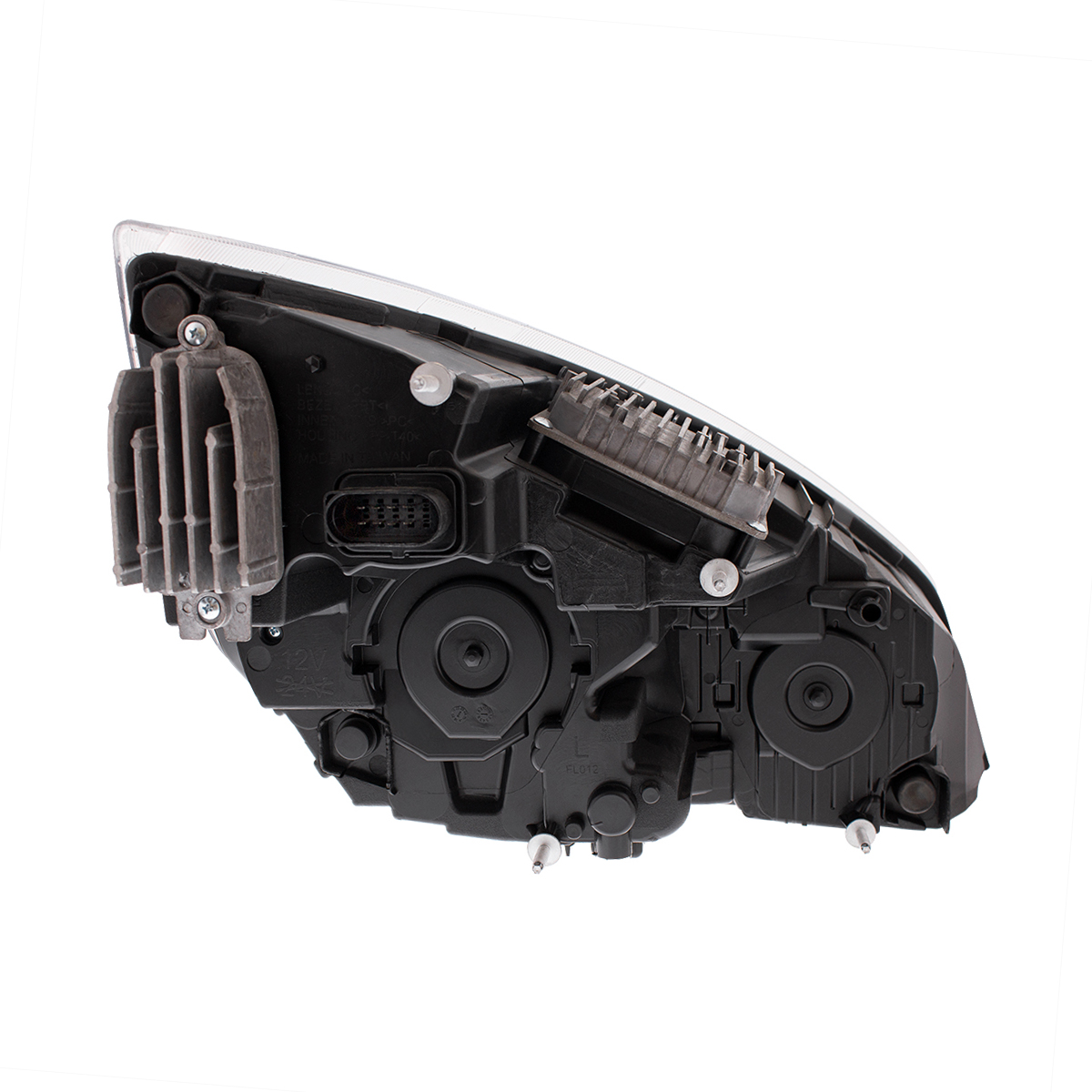 Black LED Headlight For 2018-2024 Freightliner Cascadia - Driver - Thumbnail 7