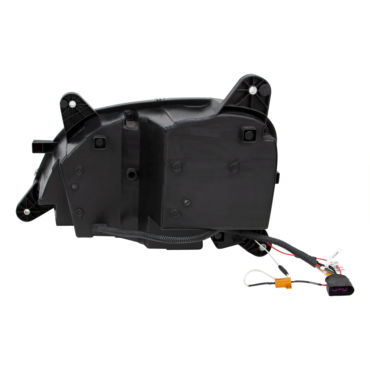 Chrome 10 LED Headlight For Peterbilt 587 (2010-2016) & 579 (2012-2021) - Passenger Side - Thumbnail 5