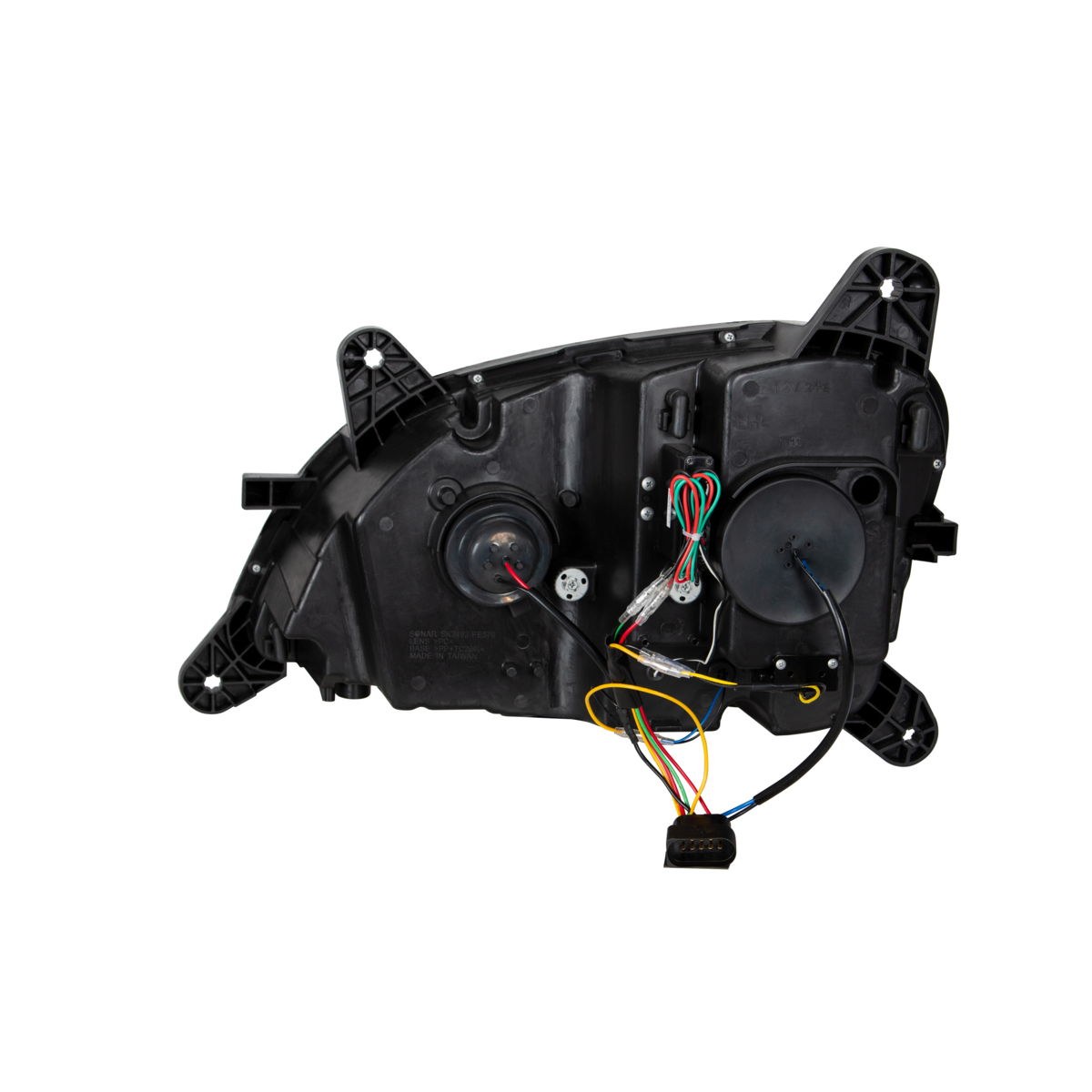 "Blackout" Projection Headlight With LED Sequential Turn & DRL For 2012-2021 Peterbilt 579- Passenger - Thumbnail 23