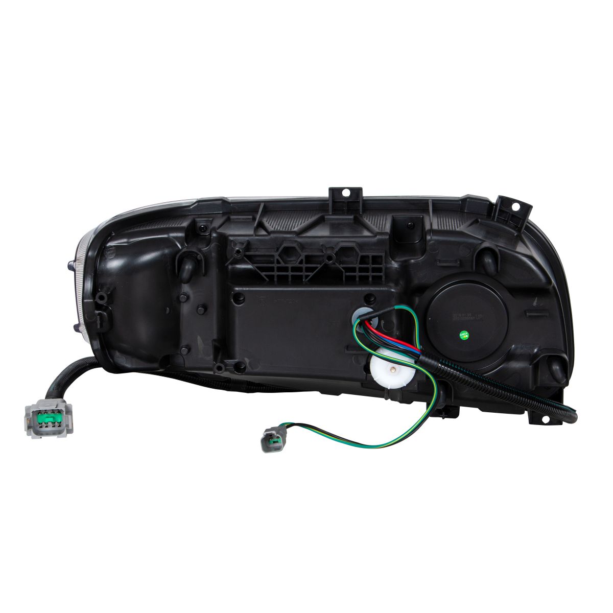 Blackout LED Headlight With LED Turn & Position Light Bar For 2008-2023 Peterbilt 389- Driver - Thumbnail 5