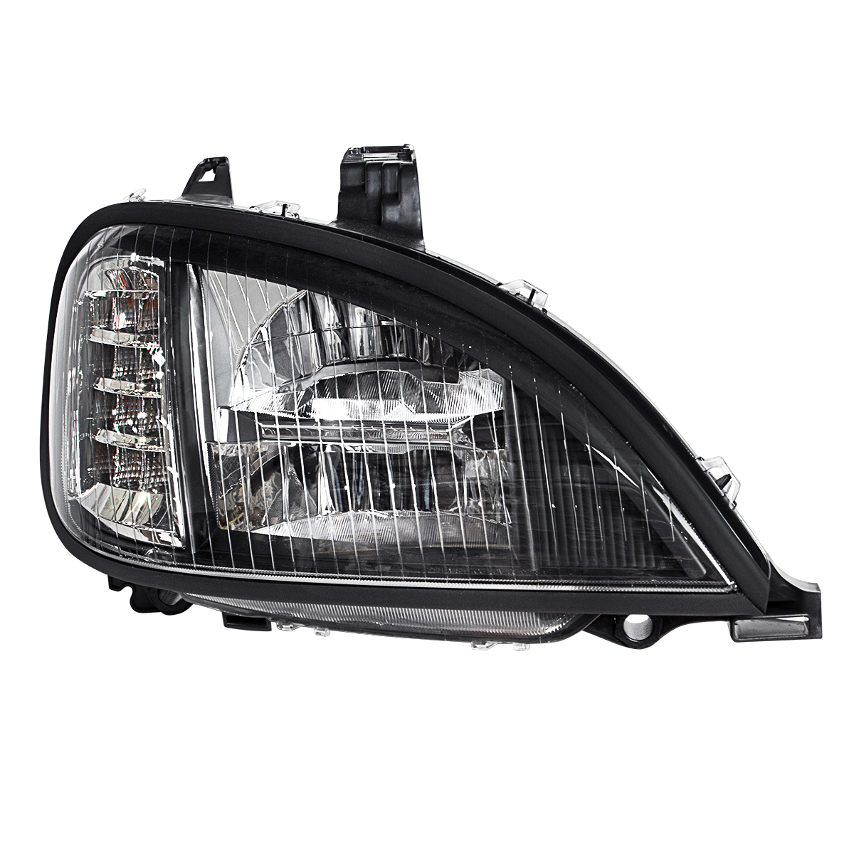 Blackout LED Headlight For 2001-2020 Freightliner Columbia - Passenger - Thumbnail 4