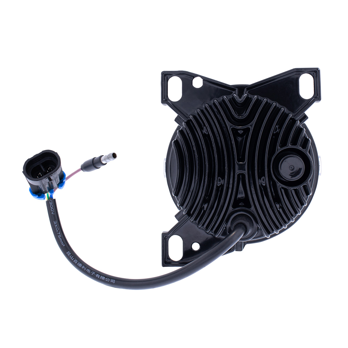 9 LED Projector Fog Light With LED Position Lights For Peterbilt 579/587 & Kenworth T660 - Chrome - Thumbnail 10