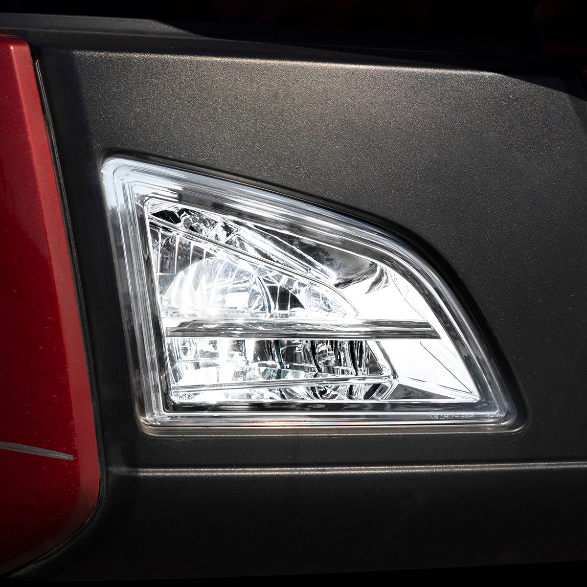 Chrome LED Driving & Fog Light For 2018-2024 Volvo VNL - Passenger -Competition Series - Thumbnail 6