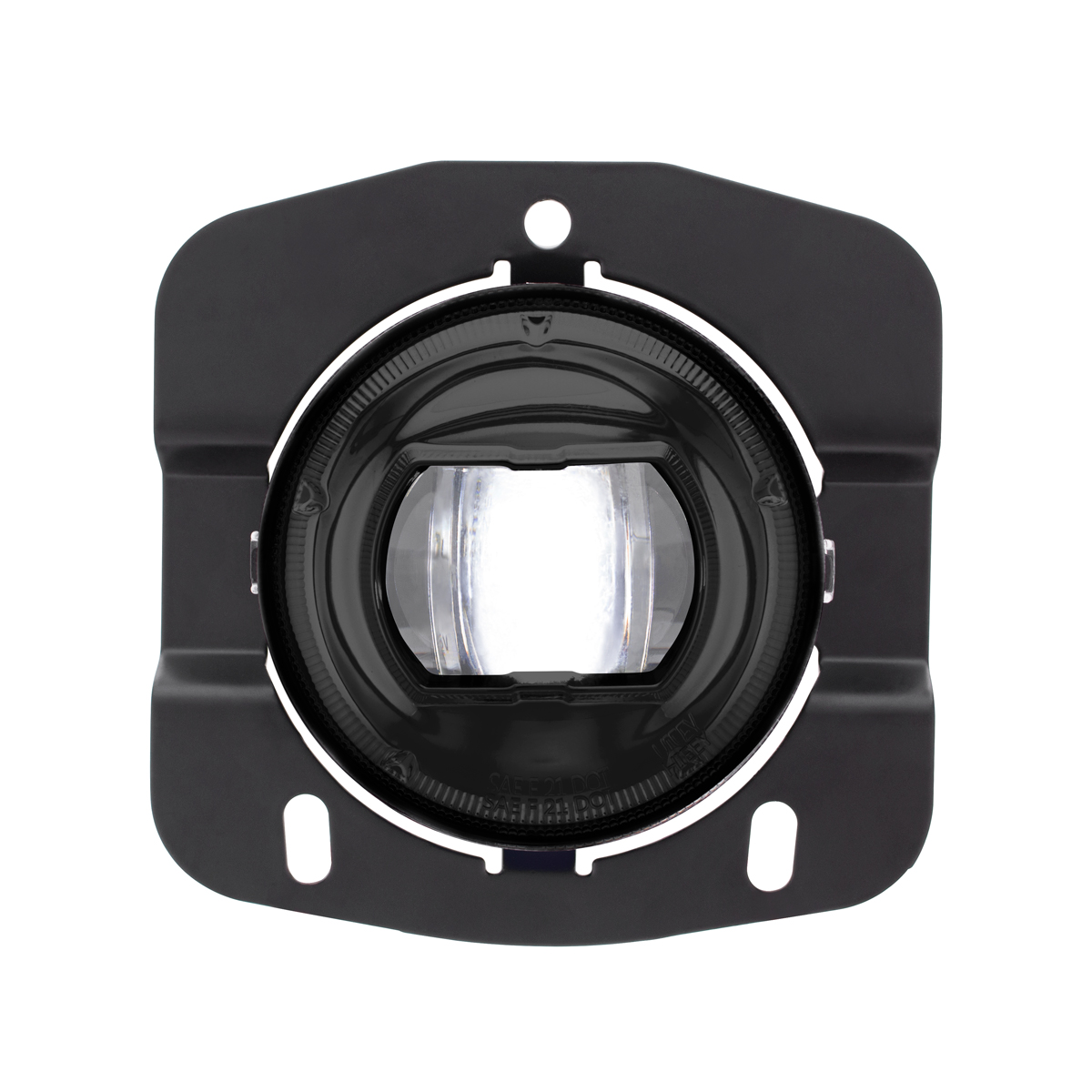 LED Fog Light For 2013-2022 Kenworth 1st Gen T680 -Competition Series- Black - Thumbnail 2