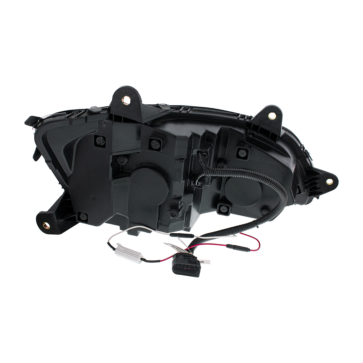 Chrome LED Headlight With Sequential Turn Signal & Position Light Bars For 2008-17 Kenworth T660 - Driver - Thumbnail 5