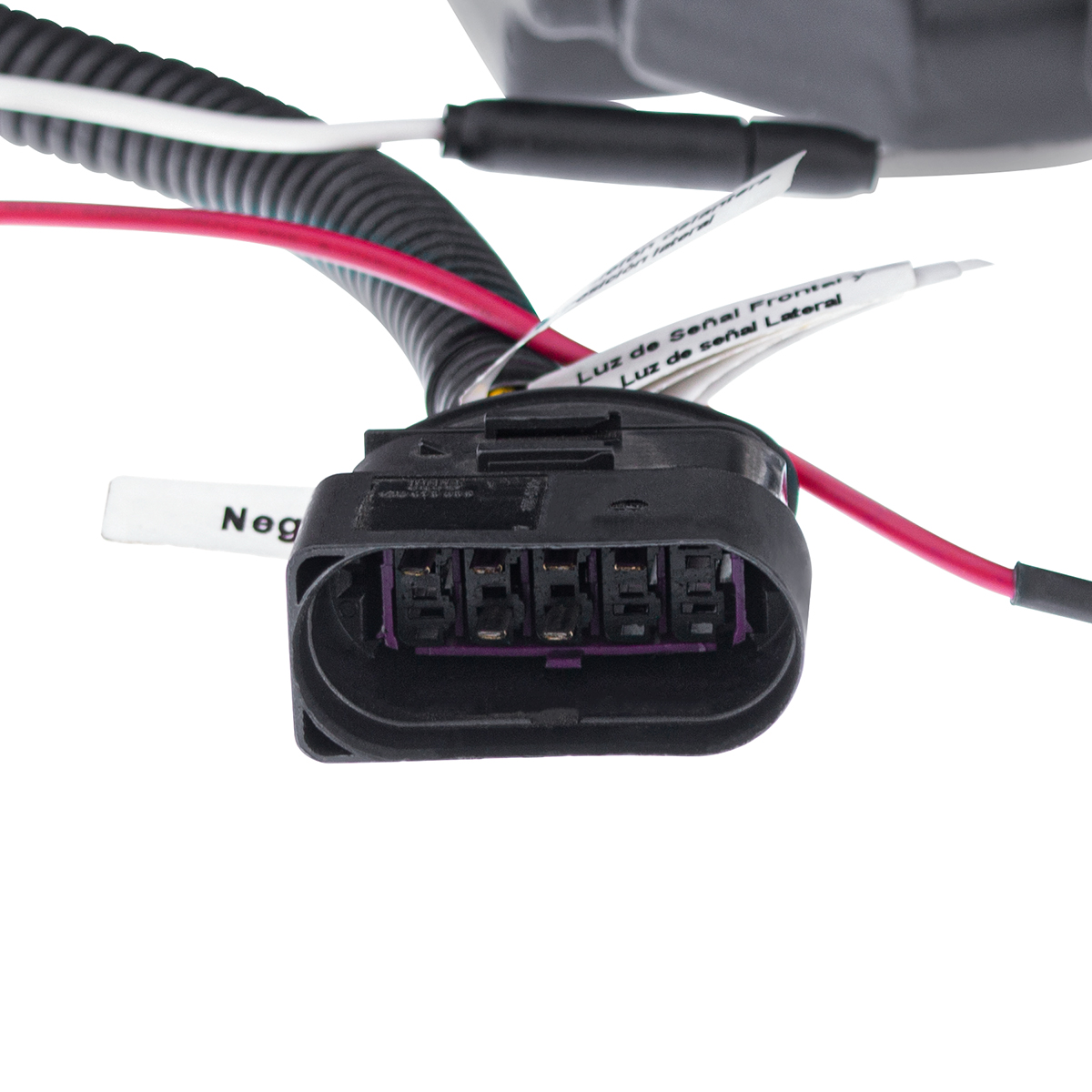 Chrome LED Headlight With Sequential Turn Signal & Position Light Bars For 2008-17 Kenworth T660 - Passenger - Thumbnail 6