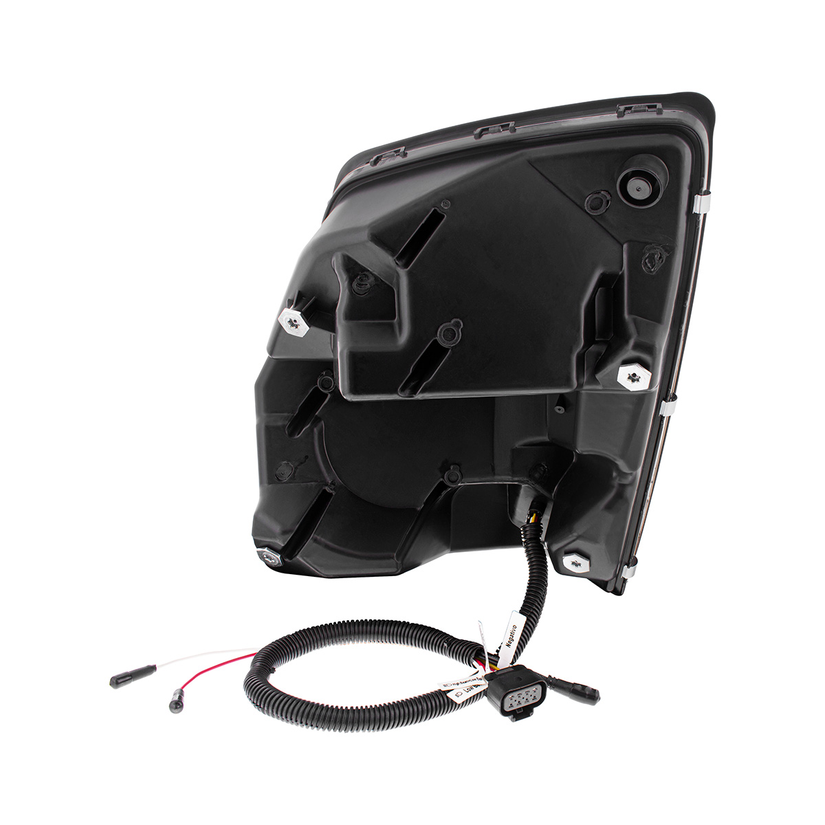 Chrome LED Headlight With Dual Color LED Light Bars For 2003-2017 Volvo VN/VNL - Passenger - Thumbnail 6