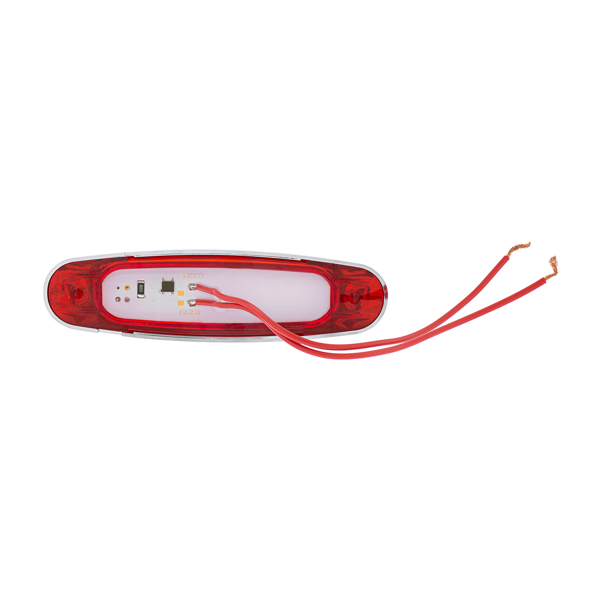 5-3/4" Wide 3 LED ViperEye Light (Clearance/Marker) - Red LED/Red Lens - Thumbnail 5