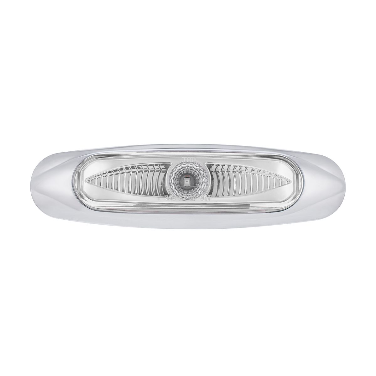 5-3/4" Wide 3 LED ViperEye Light (Clearance/Marker) - Red LED/Clear Lens