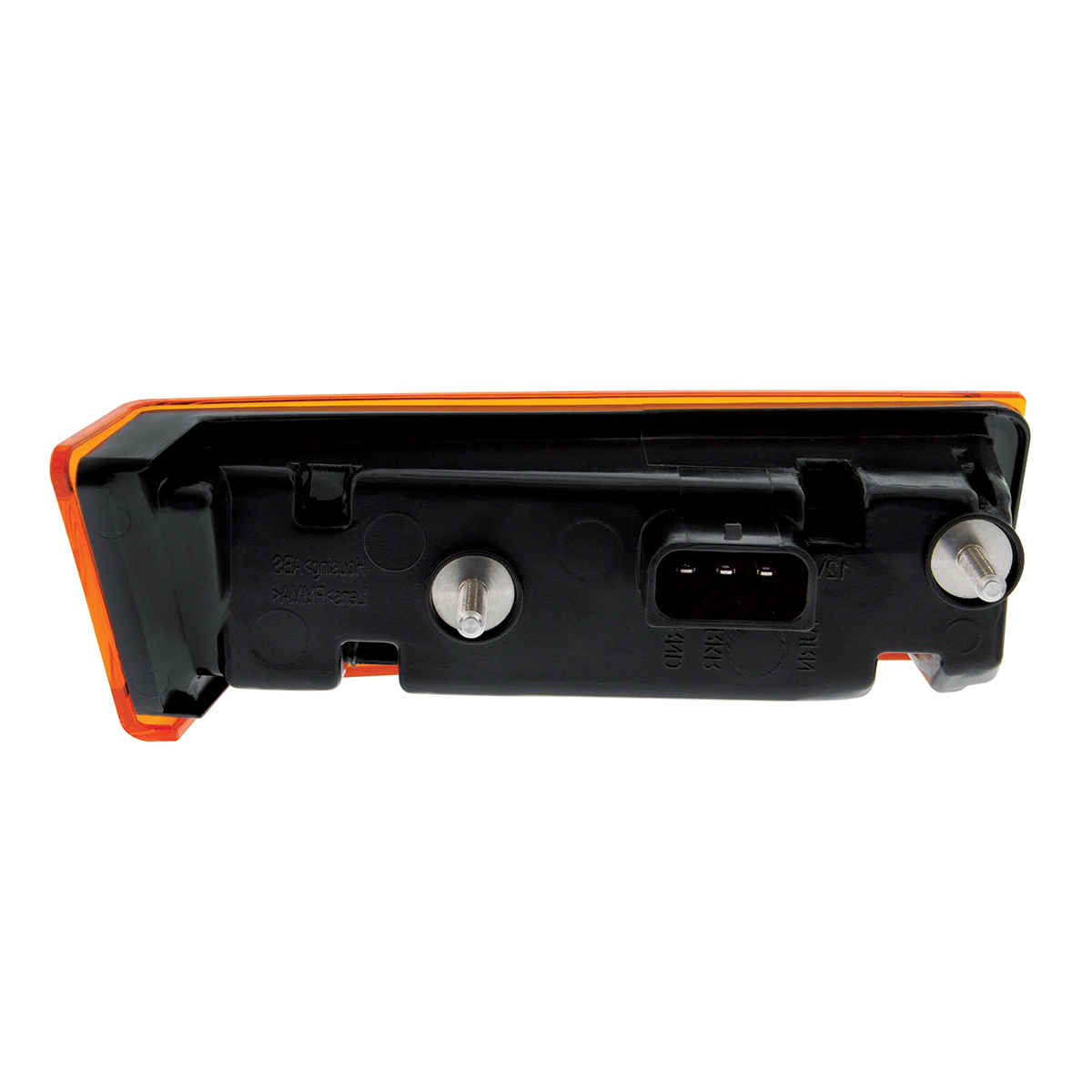 35 LED Sequential Turn Signal Light For 2018-2025 Freightliner Cascadia - Passenger - Amber LED/Amber Lens - Thumbnail 7