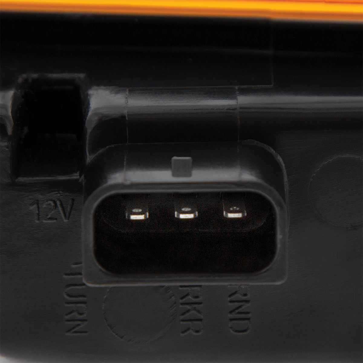 35 LED Sequential Turn Signal Light For 2018-2025 Freightliner Cascadia - Passenger - Amber LED/Amber Lens - Thumbnail 8