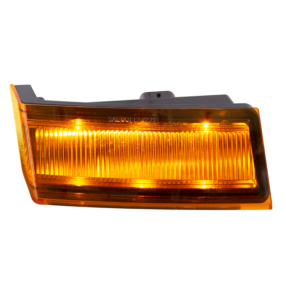 6 LED Amber Turn Signal Light For 2018-2025 Freightliner Cascadia - Passenger -Competition Series - Thumbnail 7