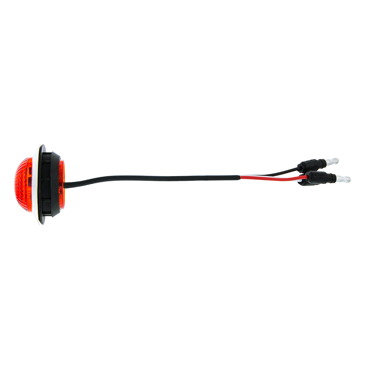 6 LED 1-1/4" Dual Function Light (Clearance/Marker)-Red LED/Red Lens - Thumbnail 5