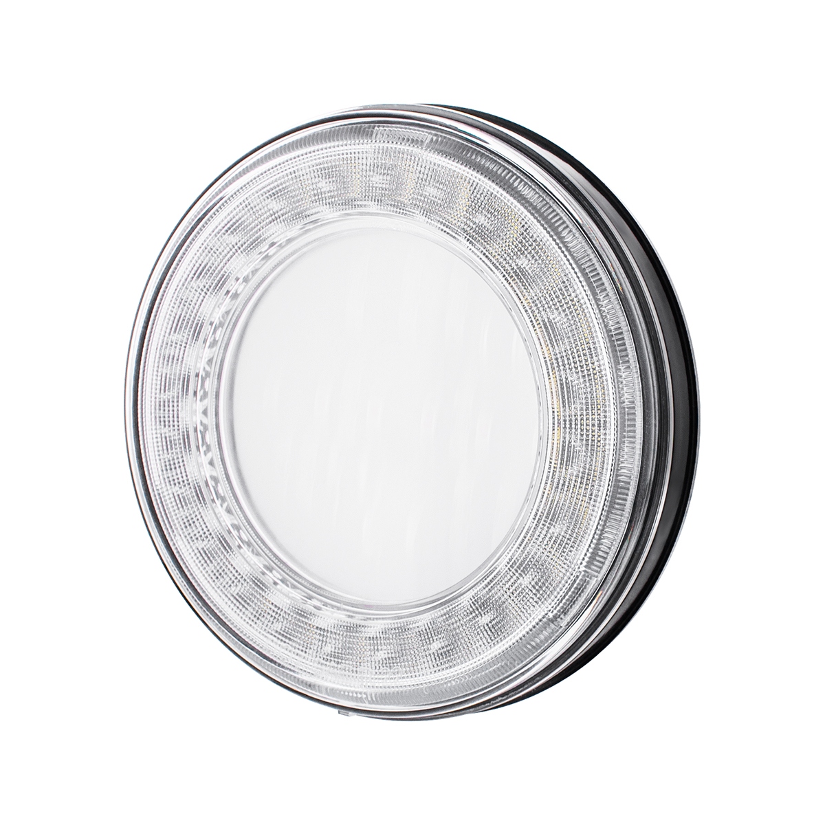 30 LED 4" Round Lumos Light I-Series (Back-Up) - White LED/Clear Lens - Thumbnail 4