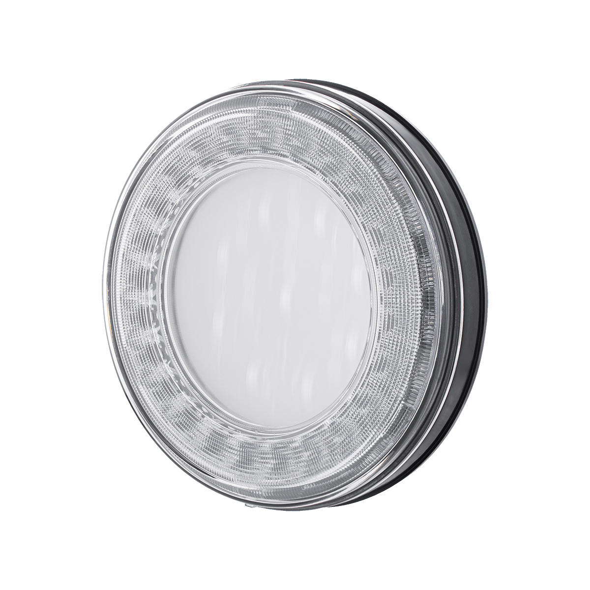 33 LED 4" Round Lumos Light X-Series (Stop, Turn & Tail) - Red LED/Clear Lens - Thumbnail 4