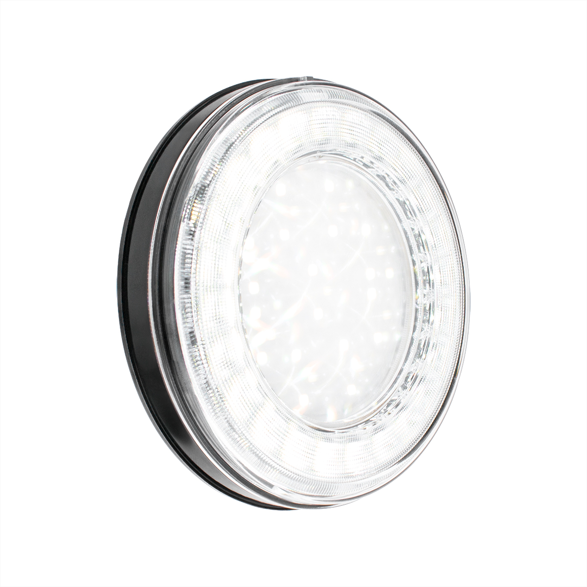 33 LED 4" Round Lumos Light S-Series (Back-Up) - White LED/Clear Lens - Thumbnail 3