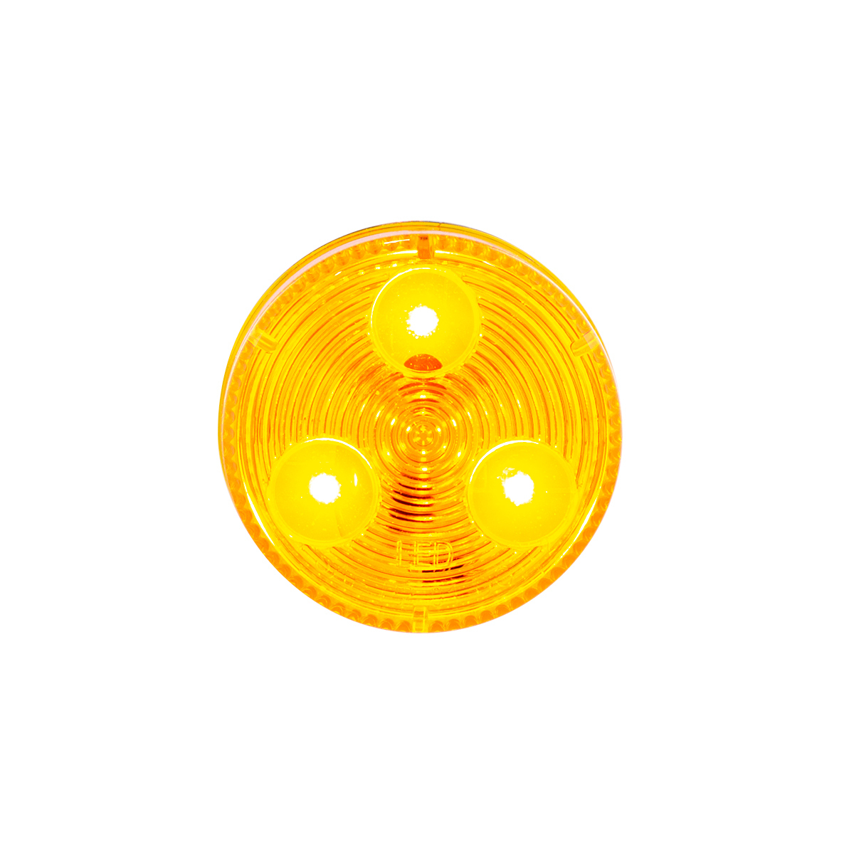 3 LED 2" Round Low Profile Light (Clearance/Marker) - Amber LED/Lens (Bulk) - Thumbnail 8